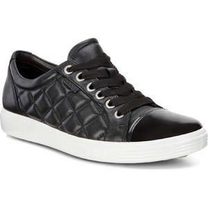 ECCO Soft 7 Quilted Tie Shoe